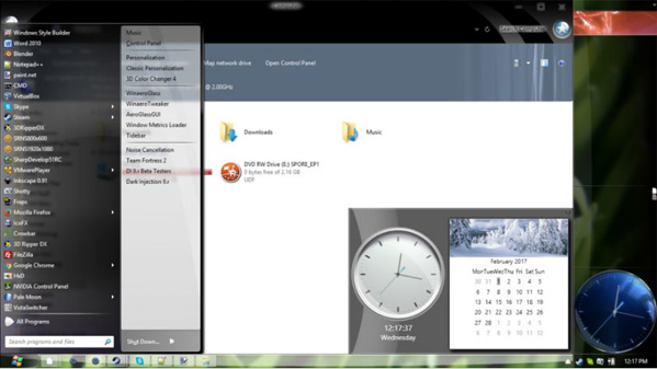 Reflect Visual Style (Windows 8.1) (Preview 10) themes