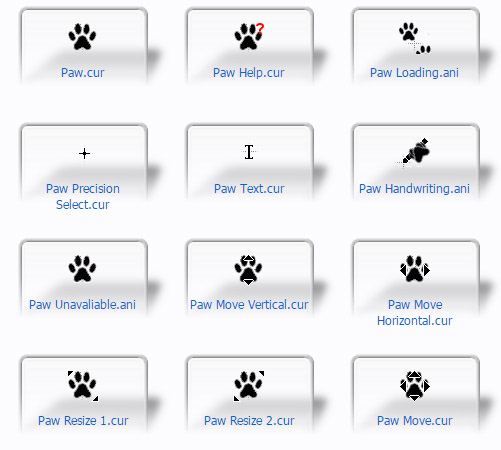 Cat Paw Mouse Cursors