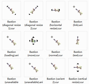 Overwatch Bastion computer pointers