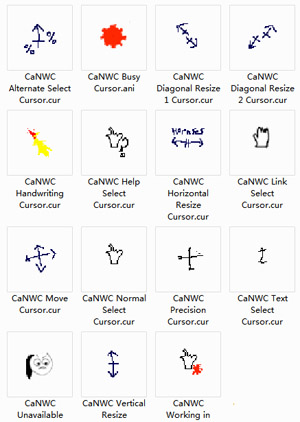 Cool And New Web Comic Cursors