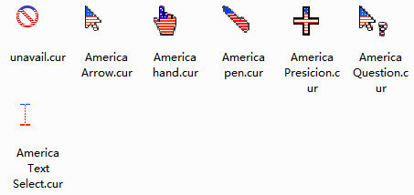 America Mouse Cursors