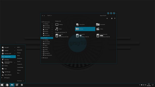 Gray10 Special Edition for Windows 10 RS 2