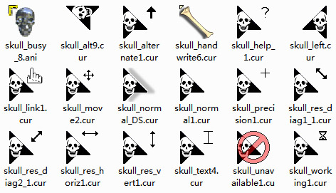 Skull Mouse Cursors