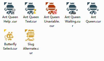 Creepy Castle Icons Mouse Cursors