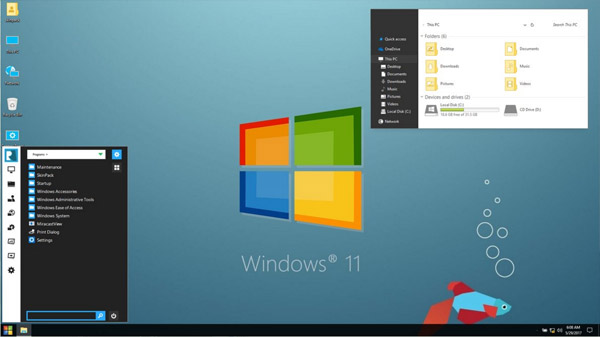 Windows 11 VS for windows 10 themes