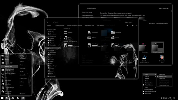 Ghostly-greyscale for Windows 10 Creators Update