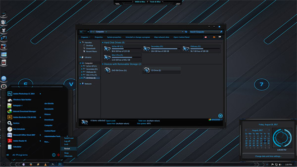 Evoke theme for windows 7 download