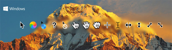 macOS Sierra cursors for Windows