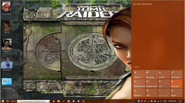 Raider Legend for windows 10 themes