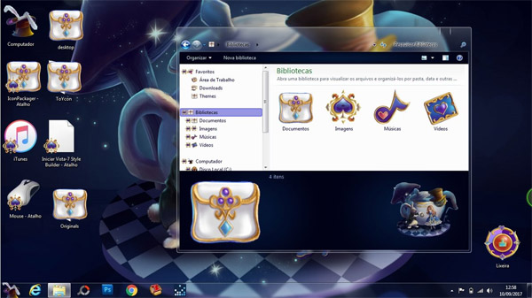 Temas Windows 7 Iconpackager