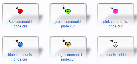 Communist Pride Mouse Cursors
