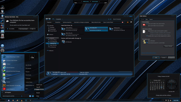 Blue Cobalt for windows 7 themes