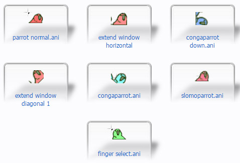 Party Parrot Mouse Cursors