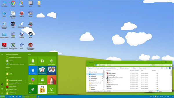 Bliss10 theme for window 10 desktop themes