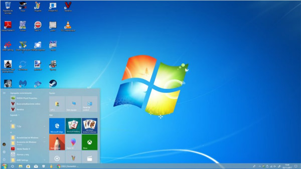 Windows Seven 10 desktop themes