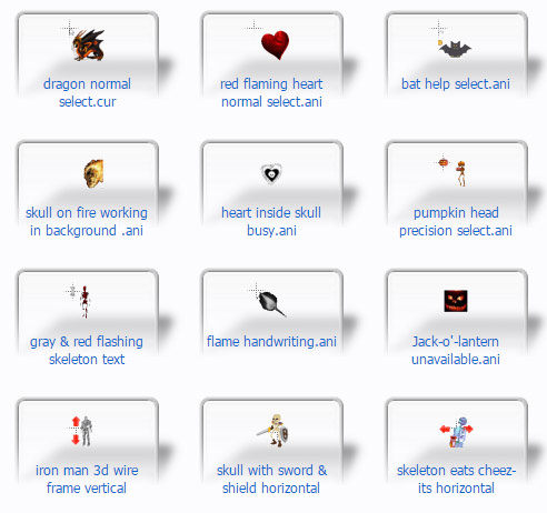 free Wicked Mouse Cursors