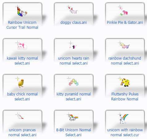 Cute Animal Mouse Cursors