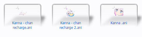 free Kanna for windows mouse cursors