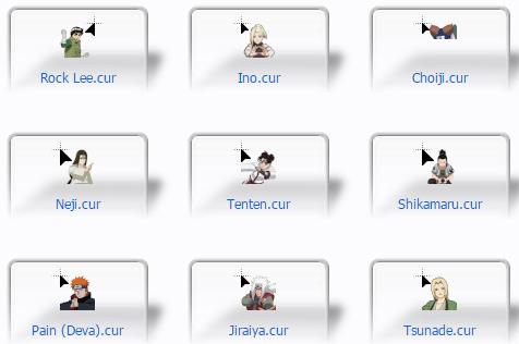 free Naruto #2 Mouse Cursors