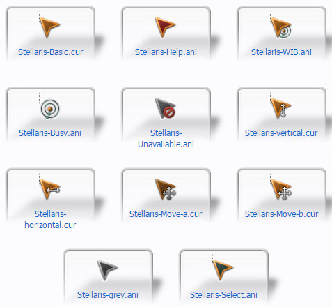 Stellaris Mouse Cursors