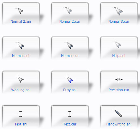 free Pix Office Mouse Cursors