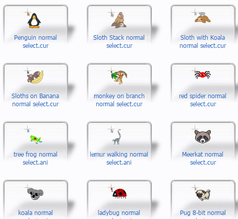 Gone Wild for Windows Mouse Cursors