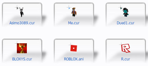 ROBLOX Mouse Cursors