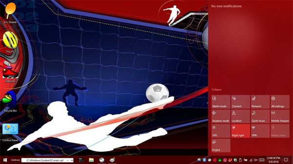 Sports 2.0 for windows 10 themes