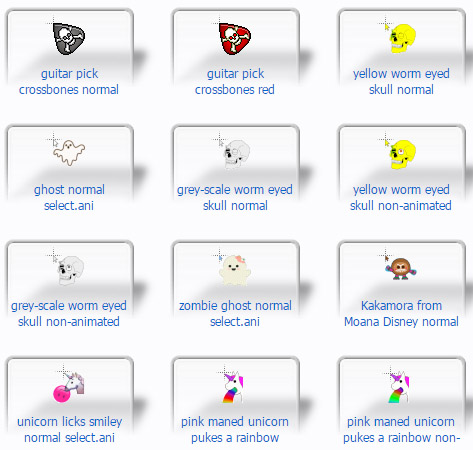 Grab Bag II Mouse Cursors