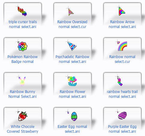 FREE Color Frenzy Cursors