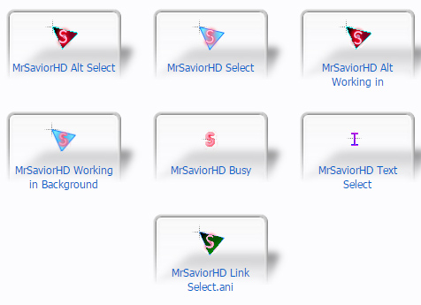 free MrSaviorHD Cursors