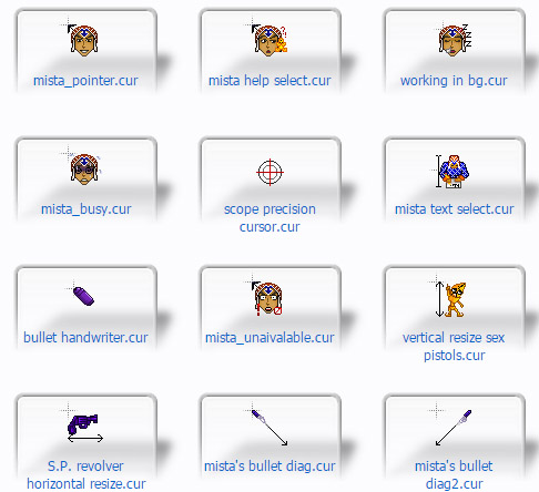 Guido Mista JJBA Mouse Cursors