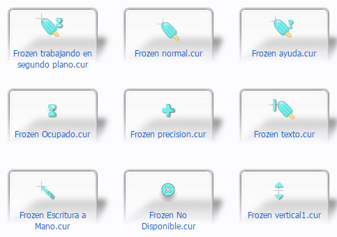 free Frozen Mouse Cursors