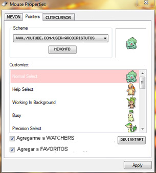 Pokemon cursors