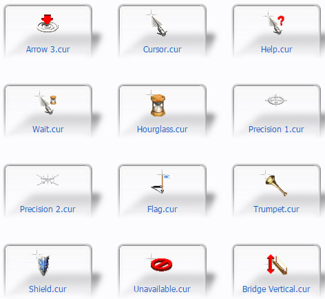 Age of Empires II Mouse Cursors