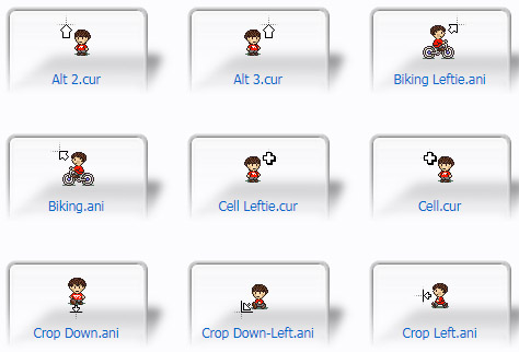 Cute Sagans Cursors