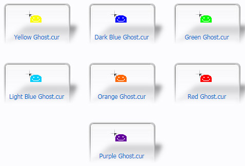 Happy Ghost Mouse Cursors