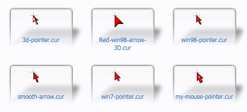 Red Mouse Cursors