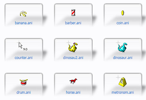 misc windowsXP Mouse Cursors