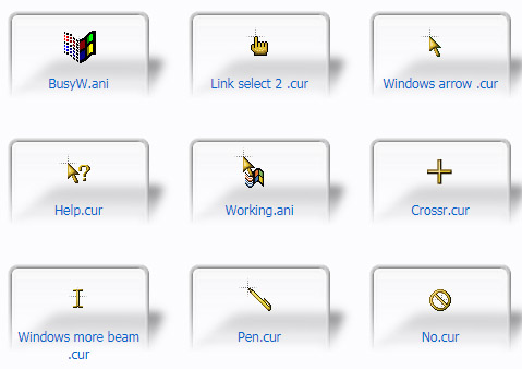 True classic 90s Cursors