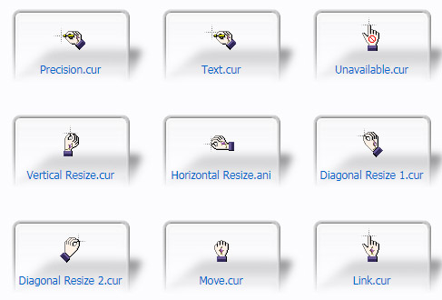 Akemi Homura Hand Cursors