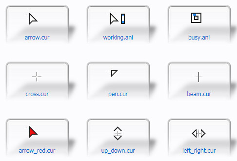 Metro Sans Mouse Cursors