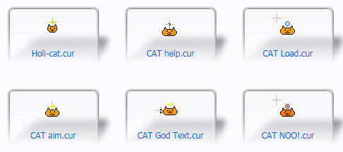 CAT FAMILY Cursors