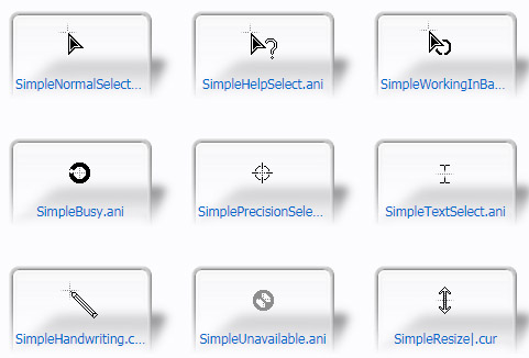 Simple Cursors