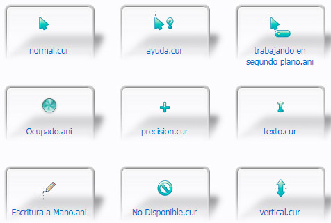 Blue Basic Cursors