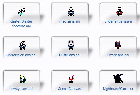 Sanses Mouse Cursors