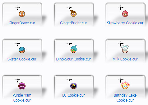 Cookie Run Cursors