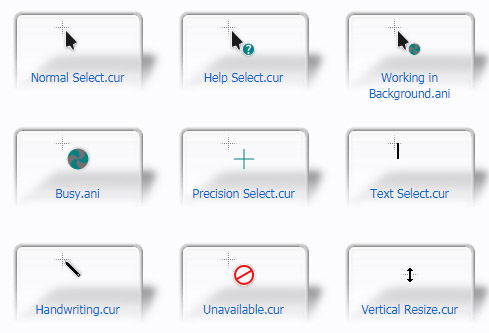 EvolutionOS pack Cursors