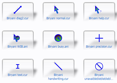 Biryani Mouse Cursors