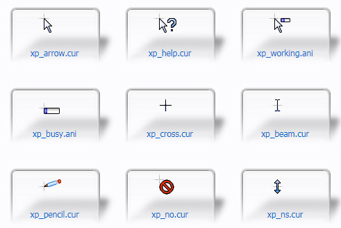 Windows XP Style Cursors